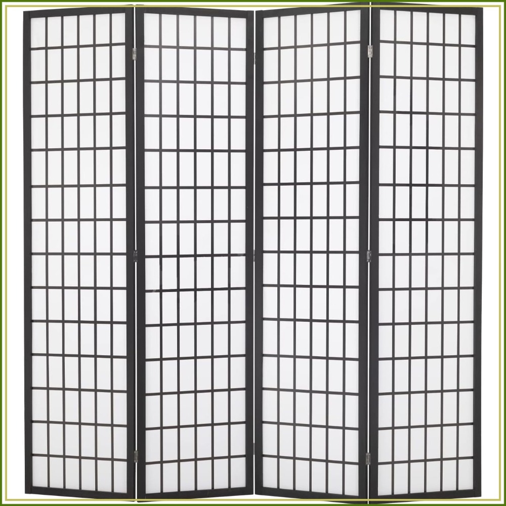 Shoji Screen Divider - 4 Panelli Shoji Oda Bölücü, 1.8