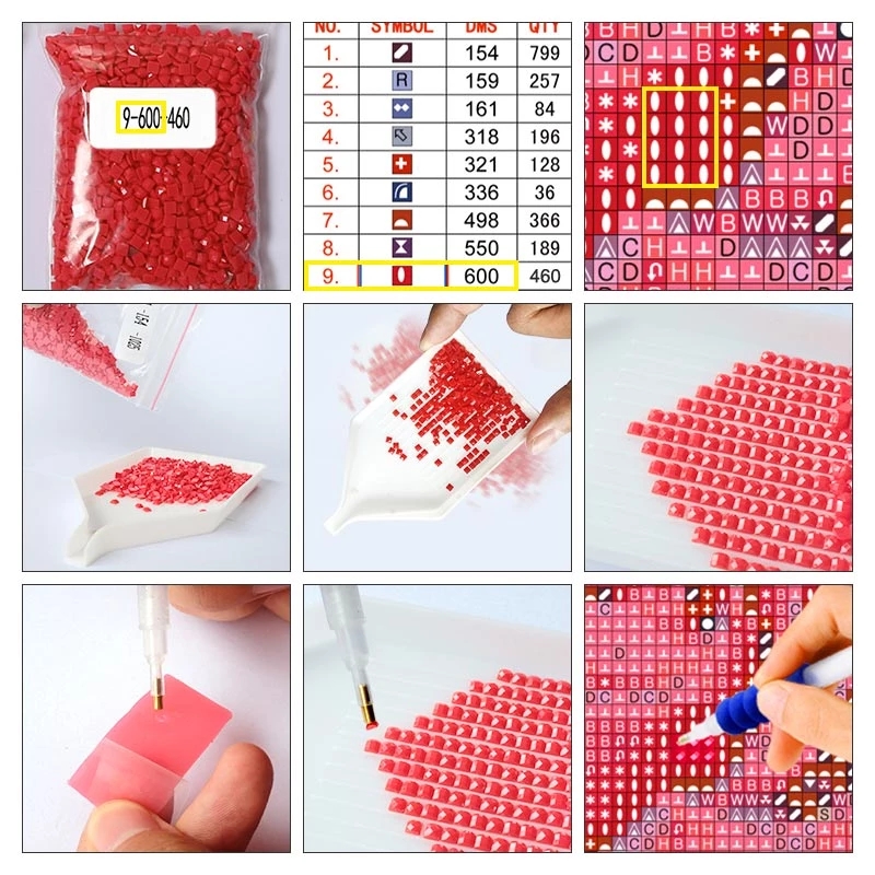 DIY Elmas Rhinestones Boyama J - Lifestyle Of Japanese incelemesi ve fiyatı