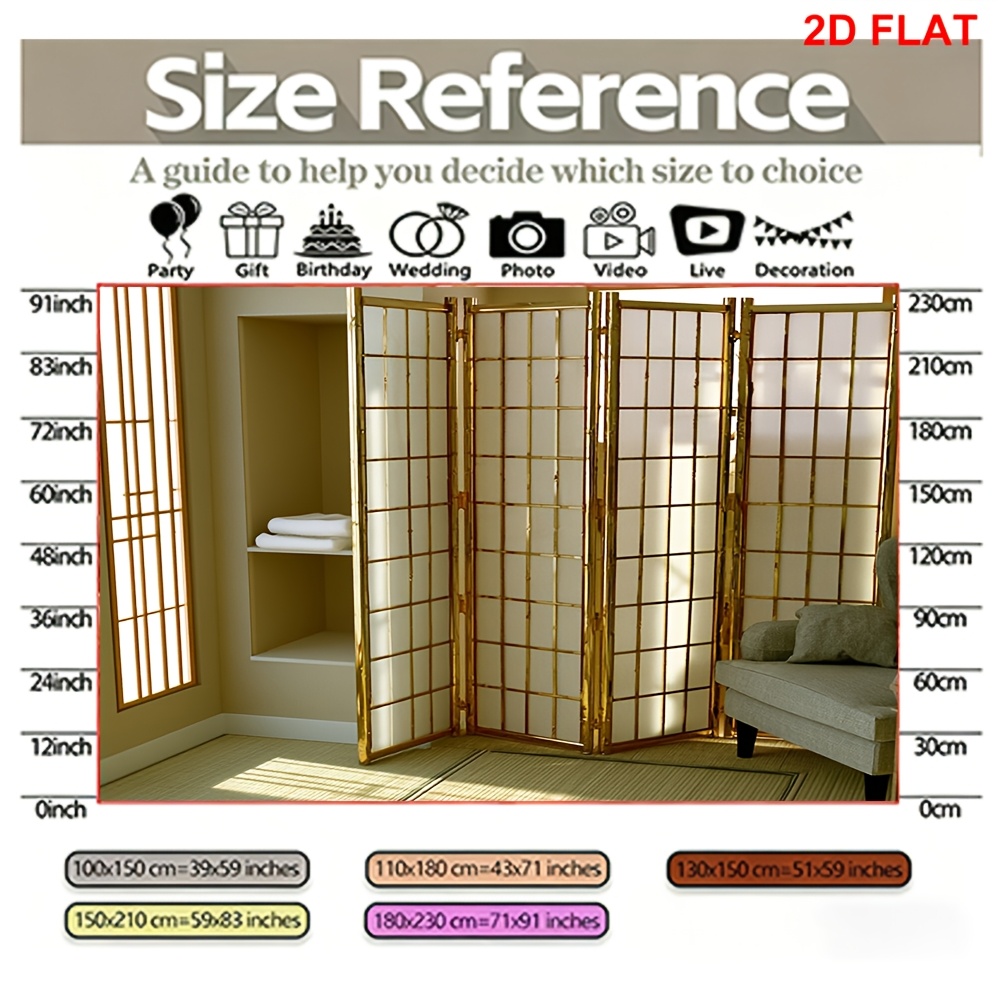 Dekoratif Japon Shoji Oda Bölü - Shoji Screen Divider incelemesi ve fiyatı