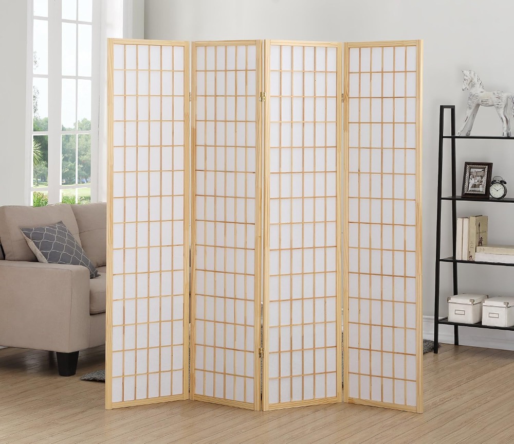 Oriental Shoji 4 Panel Paravan - Shoji Screen Divider incelemesi ve fiyatı