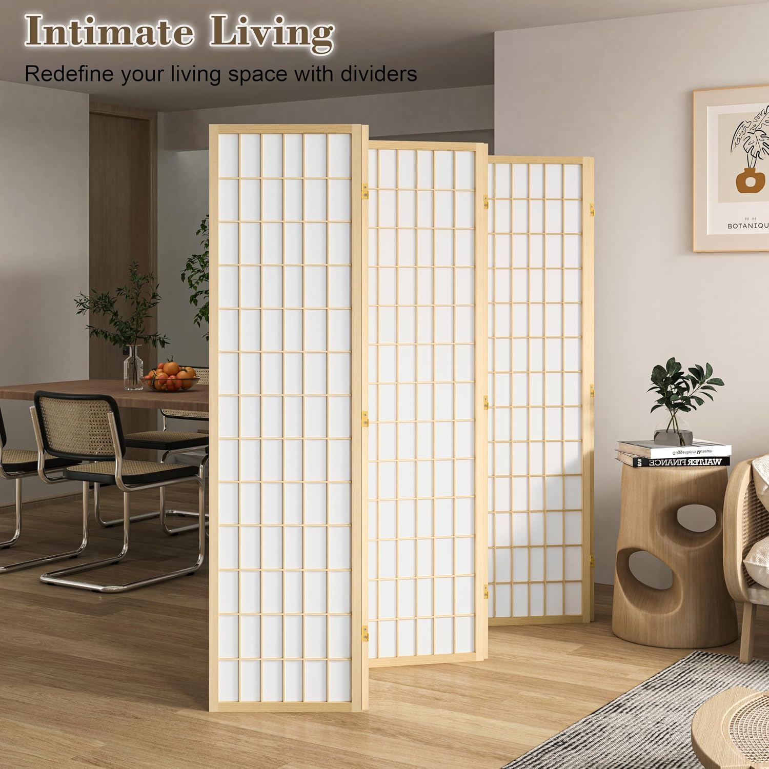 6 Panel Katlanır Oda Bölücü Gi - Shoji Screen Divider incelemesi ve fiyatı