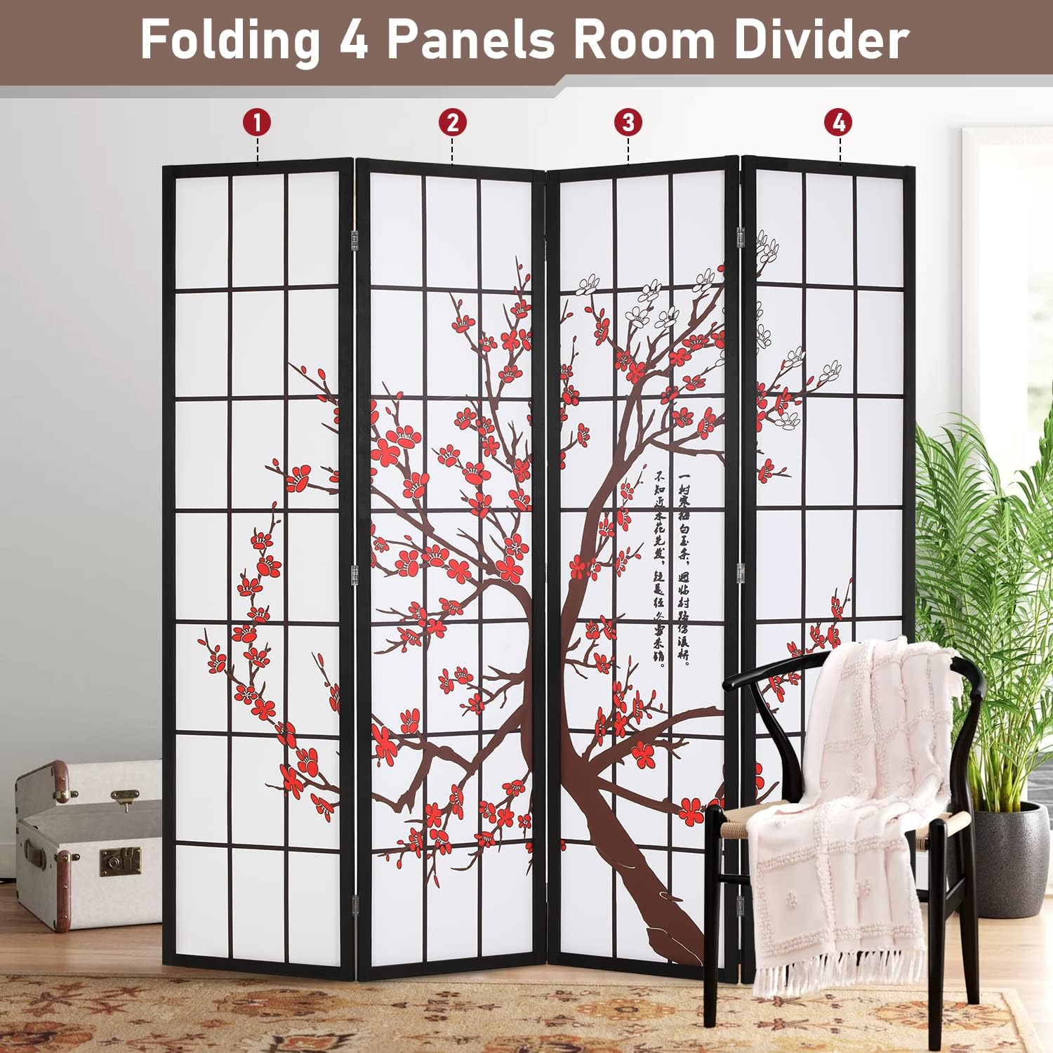 Katlanabilir Shoji Oda Bölücü  - Shoji Screen Divider incelemesi ve fiyatı