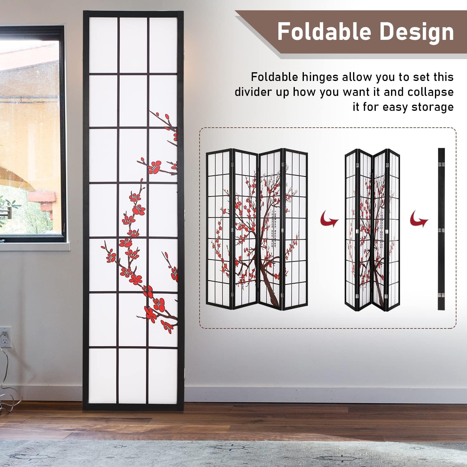 Katlanabilir Shoji Oda Bölücü  - Shoji Screen Divider incelemesi ve fiyatı