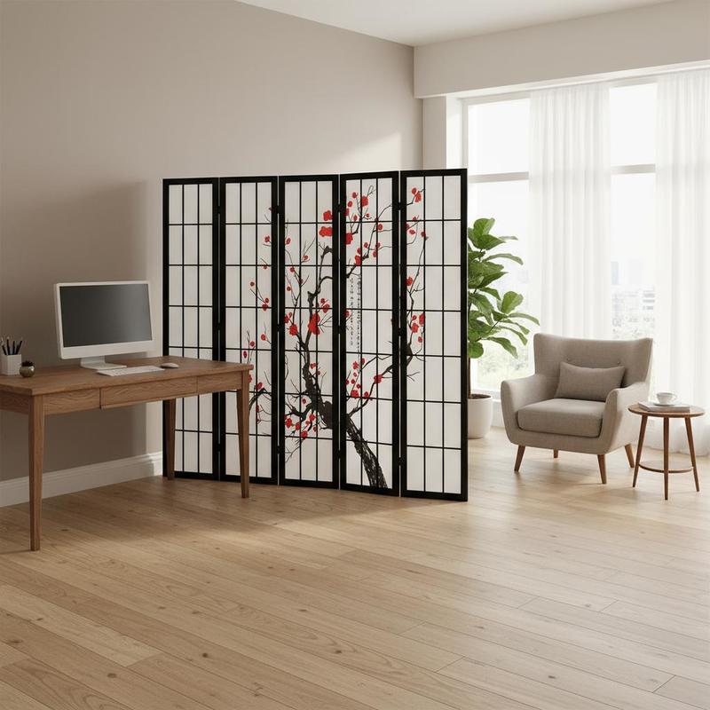 Japon Shoji Paravanı 6 Panel E - Shoji Screen Divider incelemesi ve fiyatı