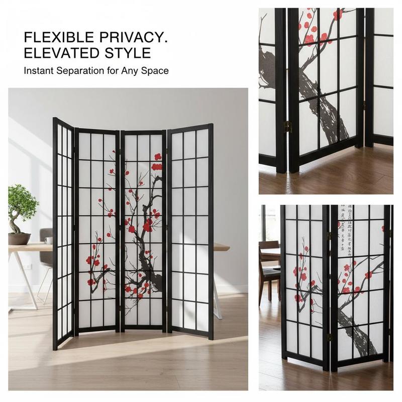 Japon Shoji Paravanı 6 Panel E - Shoji Screen Divider incelemesi ve fiyatı