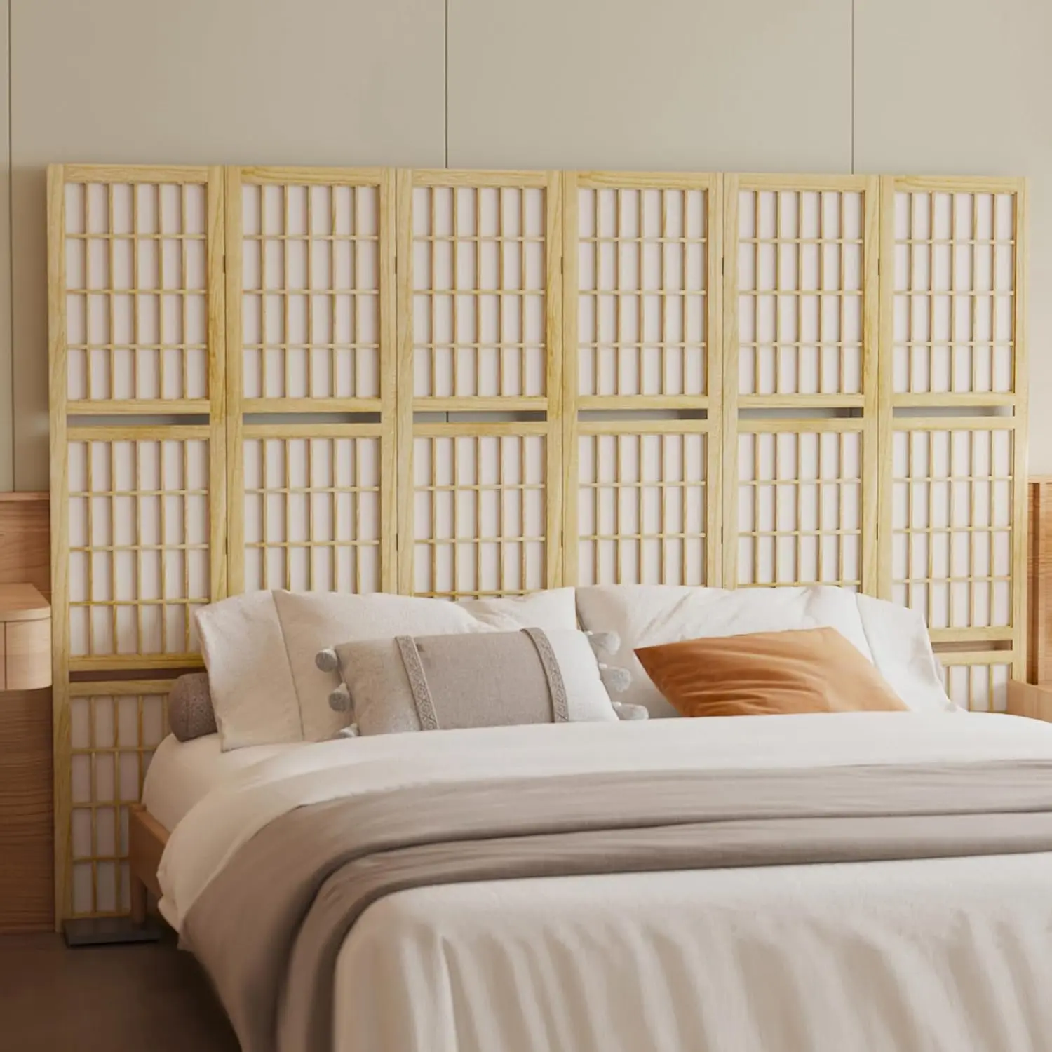 Raflı Oda Bölücü, 66,9 İnç Yük - Shoji Screen Divider incelemesi ve fiyatı
